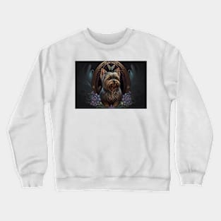 Yorkshire Terrier - Art Nouveau Style Crewneck Sweatshirt